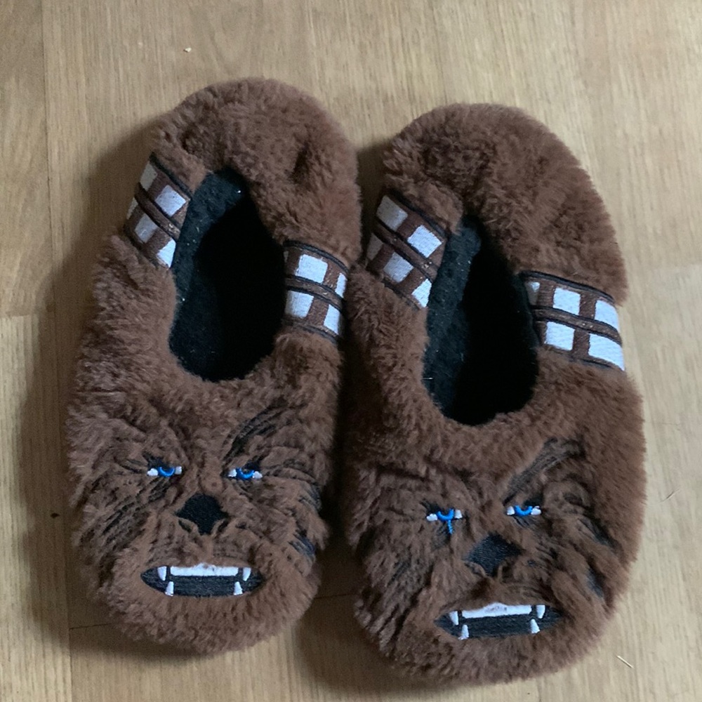 Star Wars Chewbacca slippers.